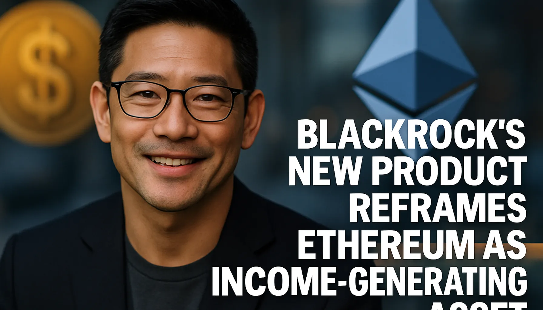 Cover image for BlackRock's New Product Reframes Ethereum as an Income-Generating Asset