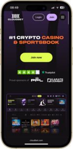 cloudbet screenshots