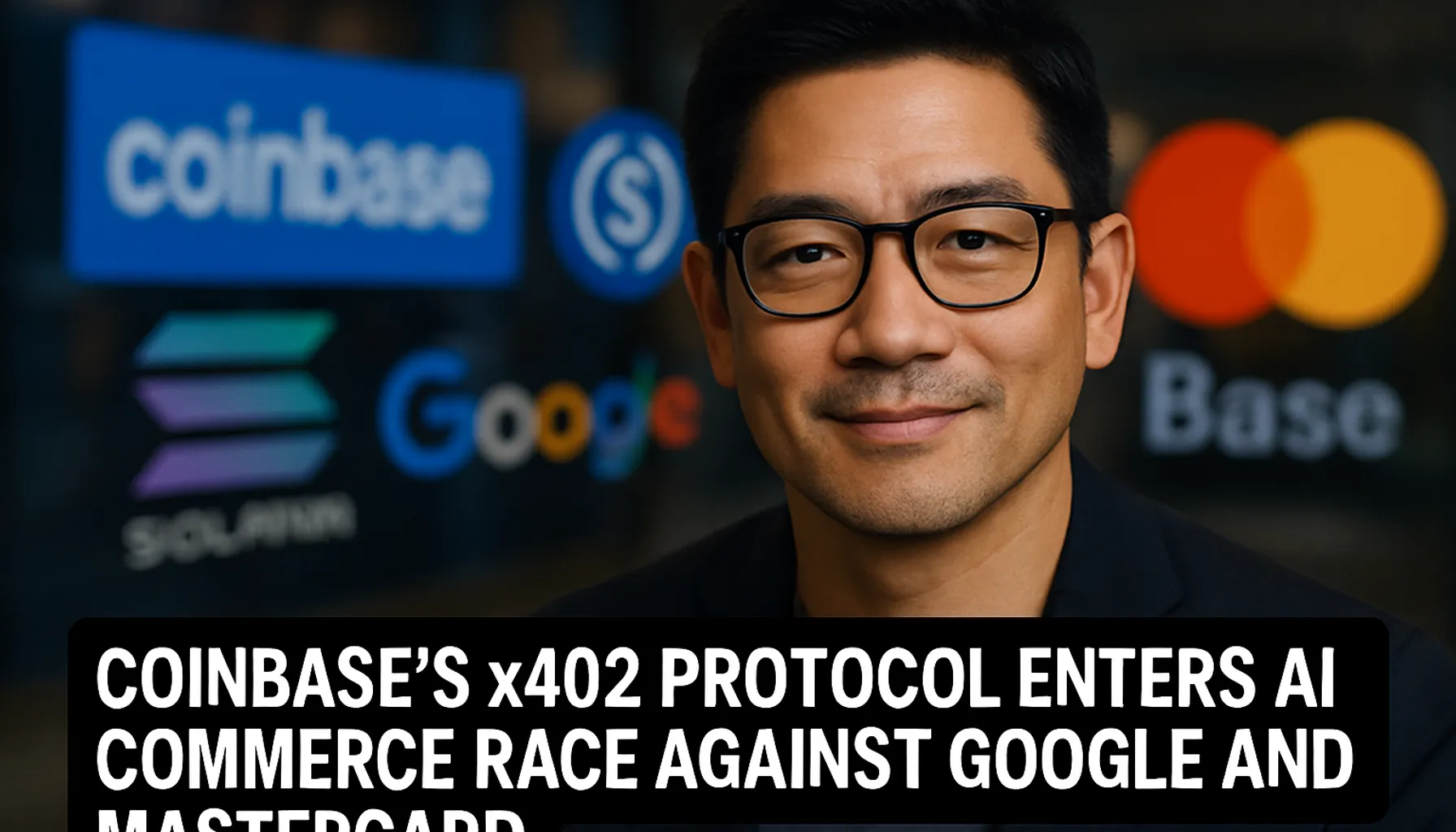 Cover image for Coinbase's x402 Protocol Enters AI Commerce Race Against Google and Mastercard