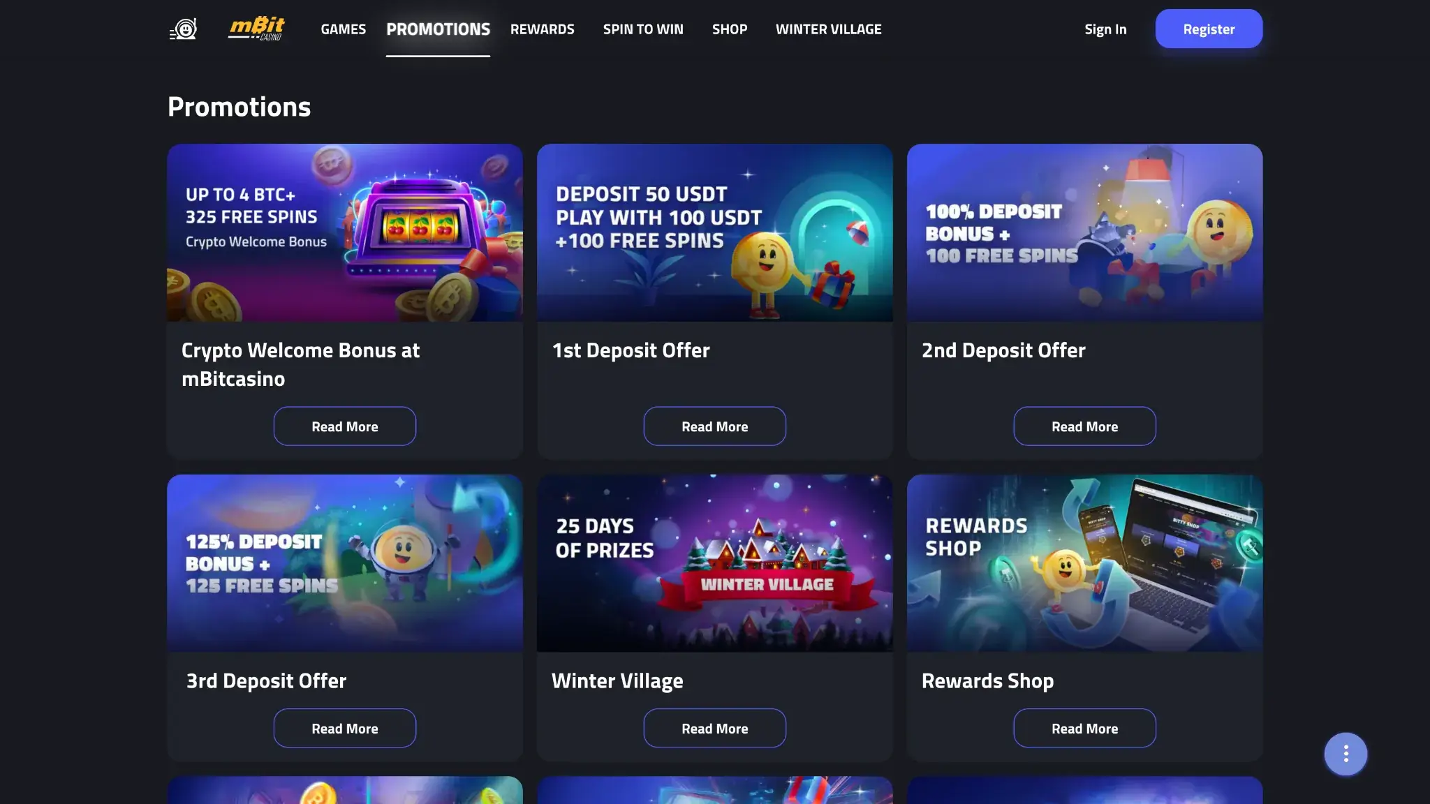 mbit casino bonuses for existing players