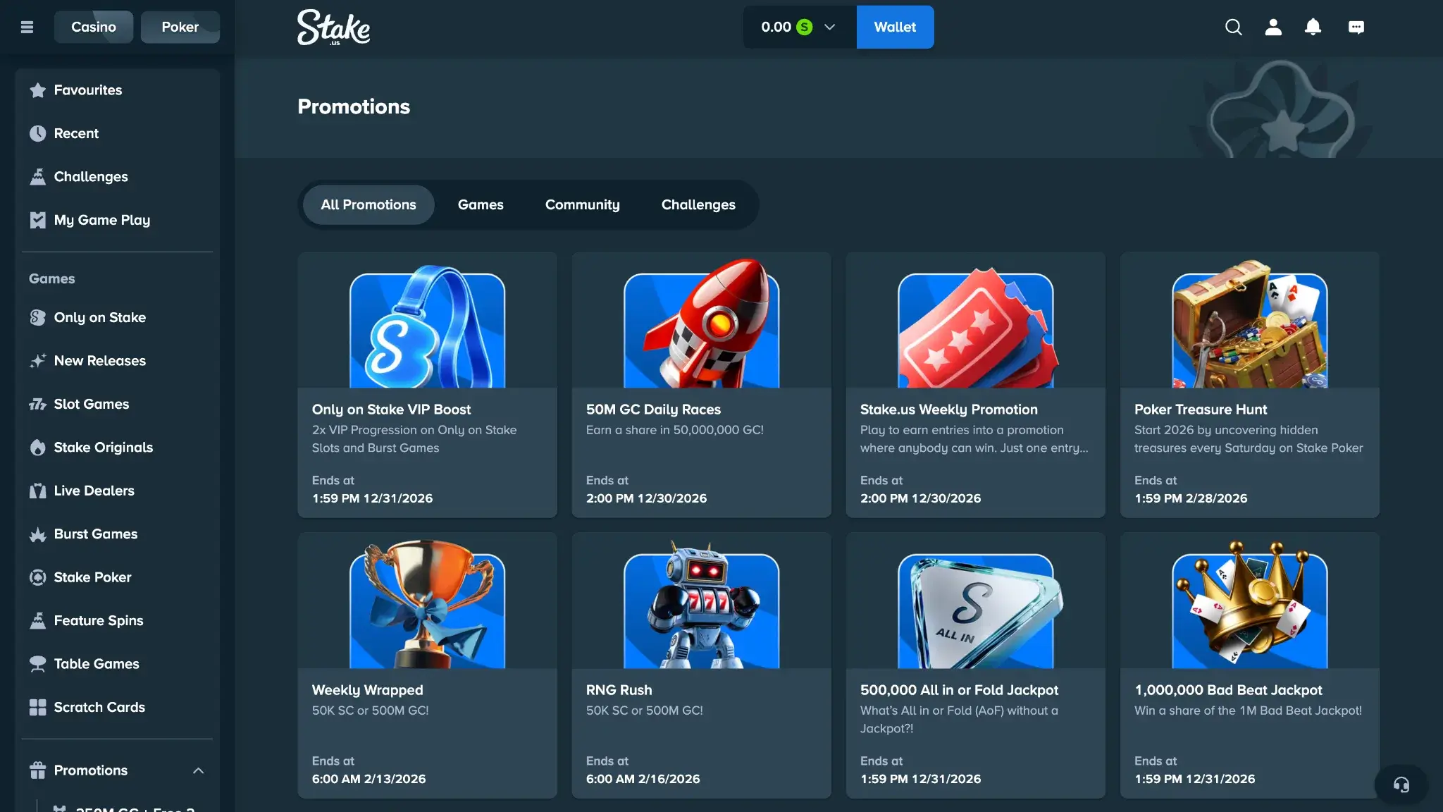 stake us casino bonuses for existing pla