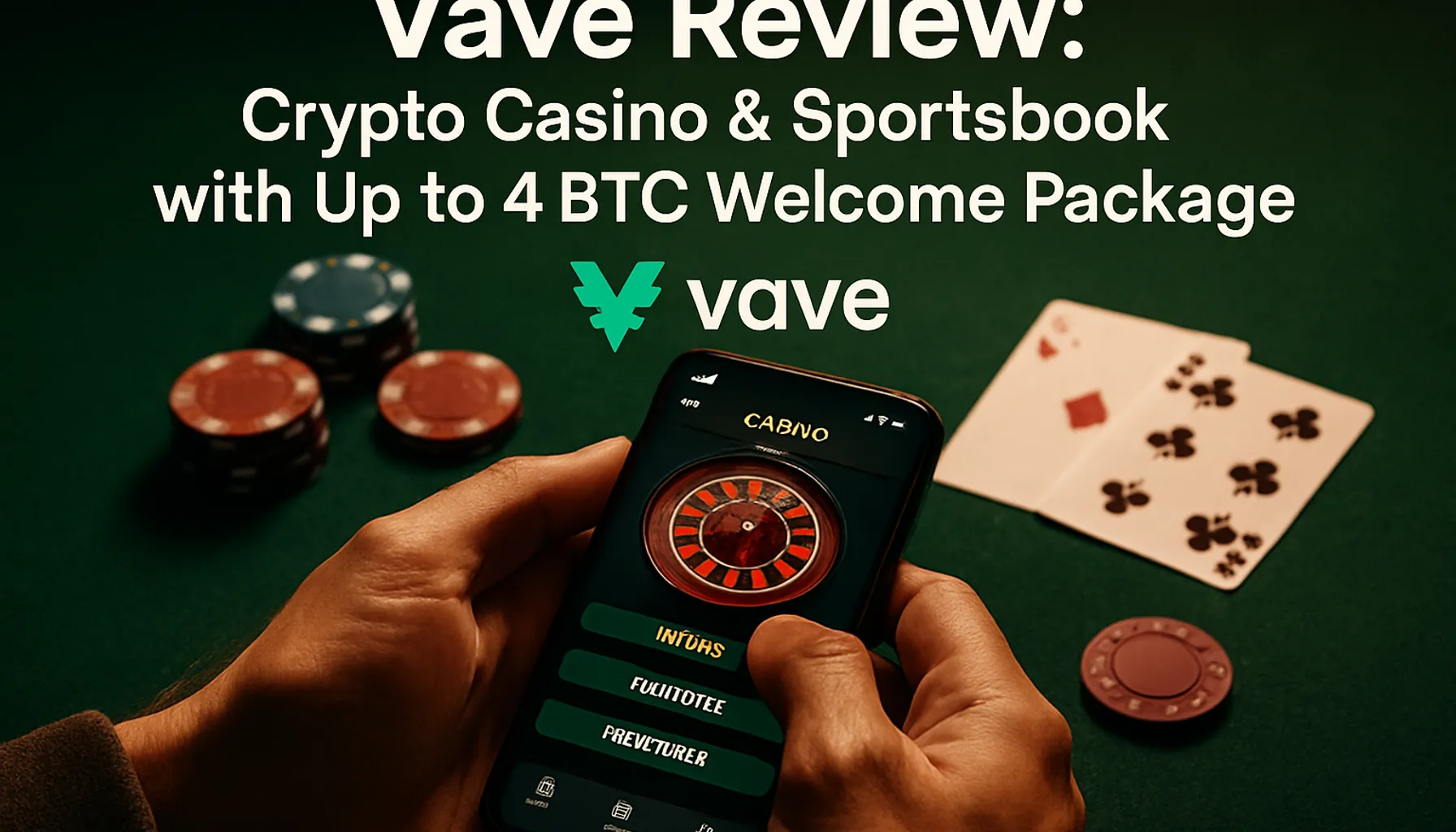 Vave casino review cover