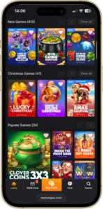 wow vegas casino screenshots