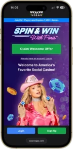 wow vegas casino screenshots