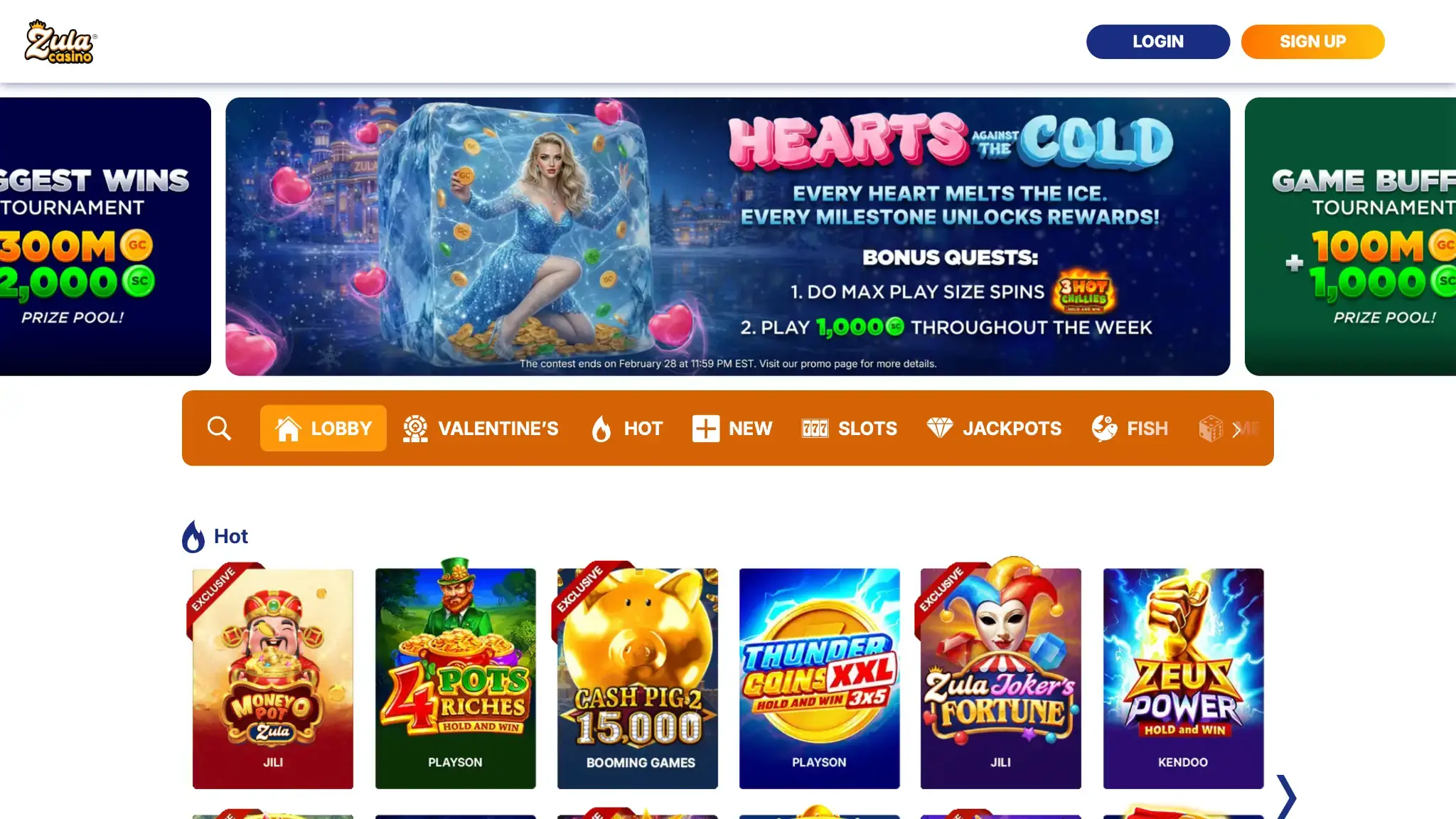 zula casino games